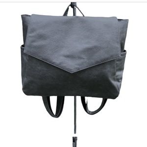 Brand new thirty black distressed backpack with laptop sleeve . Never used